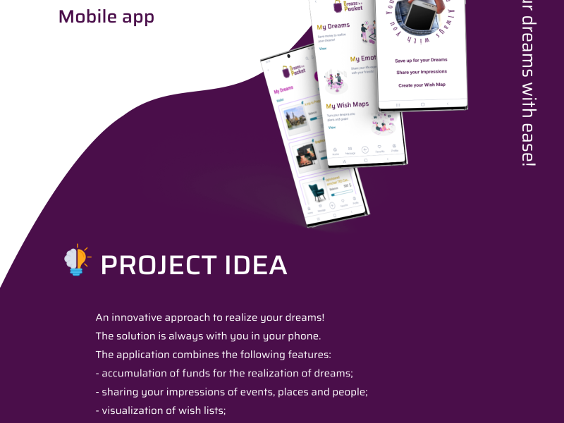 Personal Work: Mobile-App-Dreams-in-a-pocket